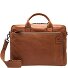  Hyde Park Charles Porte-documents Cuir 39 cm Compartiment pour ordinateur portable Modéle cognac