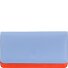  Canarie Porte-monnaie Protection RFID Cuir véritable 17.5 cm Modéle pastel blue