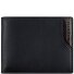  Corso DeLuxe Porte-monnaie Protection RFID Cuir 12.5 cm Modéle schwarz