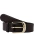  Anna Ceinture cuir Modéle dark brown | 95 cm