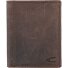  Vietnam Porte-monnaie RFID cuir 12 cm Modéle braun