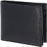  Leather Porte-monnaie Protection RFID Cuir véritable 12 cm Modéle schwarz-circle bloom