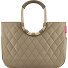  Loopshopper Loopshopper L Sac de shopper 46 cm Modéle frame rhombus olive
