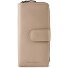 Livorno 1026 Porte-monnaie Protection RFID Cuir véritable 19 cm Modéle beige