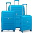  Starlight 3.0 4 roulettes Set de valises 3 pièces avec soufflet d'extension Modéle turquoise