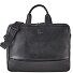  City Lights Attaché-case Cuir véritable 40 cm Compartiment ordinateur Modéle carbon black