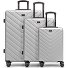  Essentials 07 3-SET 4 roulettes Set de valises 3 pièces Modéle silver-colored 2