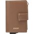  Sofisticato 1.0 C-Four Étui pour cartes de crédit Cuir véritable 7.5 cm Modéle coffee liqueur