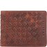  Porte-monnaie Woven en cuir 11 cm Modéle british tan
