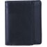  Porte-monnaie Cuir véritable 9 cm Modéle black/blue