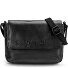  Memphis Sac à bandoulière Cuir véritable 22 cm Modéle black