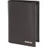  Leather Porte-monnaie Protection RFID Cuir véritable 10 cm Modéle braun-pure 2.0metal square