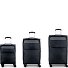  Cloud 4 roulettes Set de valises 3 pièces avec soufflet d'extension Modéle negro