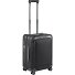  Roadster 4 roulettes Trolley de cabine 55 cm avec soufflet d'extension Modéle black