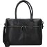  Vintage Valerie Sac à bandoulière en cuir 39 cm Compartiment pour ordinateur portable Modéle black