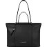  Circle Sac de shopper Cuir véritable 38 cm Compartiment ordinateur Modéle black