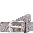  Ceinture Cuir véritable Modéle braun- metallic | 85 cm