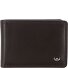  Polo Porte-monnaie Protection RFID Cuir véritable 22 cm Modéle dunkelbraun