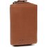 Floren Porte-monnaie Protection RFID Cuir véritable 11 cm Modéle cognac