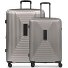  Essentials 14 4 roulettes Set de valises 2 pièces avec soufflet d'extension Modéle coffee grey metallic