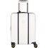  Cadence 4 roulettes Trolley de cabine 55 cm avec soufflet d'extension Modéle elfenbein-blau