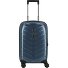 Attrix 4 roulettes Trolley de cabine 55 cm avec soufflet d'extension Modéle steel blue