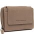  Orveta Porte-monnaie Protection RFID Cuir véritable 13 cm Modéle taupe
