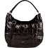  Mia Sac à bandoulière Cuir véritable 35 cm Modéle dark brown