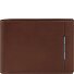 Eluxe Veg Porte-monnaie Cuir véritable 13 cm Modéle dark brown