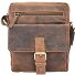  Sac à bandoulière Vintage en cuir 20 cm Modéle brown