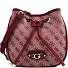  Samantha Sac à bandoulière 20 cm Modéle merlot logo