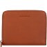  Carla Porte-monnaie en cuir 10 cm Modéle classic cognac