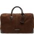  Travel Soft Sac de voyage Weekender Cuir véritable 54 cm Modéle moka