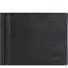  Porte-monnaie Prato RFID cuir 11 cm Modéle schwarz