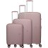  Tamaris x Travelite Voyaage 4 roulettes Set de valises 3 pièces avec soufflet d'extension Modéle blush