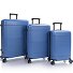  Zen 4 roulettes Set de valises 3 pièces avec soufflet d'extension Modéle royal blue