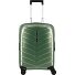  Attrix 4 roulettes Trolley de cabine 55 cm avec soufflet d'extension Modéle basil green