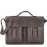  Attaché-case Cuir véritable 40 cm Modéle grey