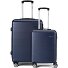  5330 4 roulettes Set de valises 2 pièces Modéle blau