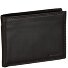  Porte-monnaie Duo en cuir 12,5 cm Modéle black