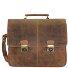  Porte-documents Vintage en cuir 42 cm pour ordinateur portable Modéle braun