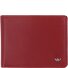  Polo Porte-monnaie Protection RFID Cuir véritable 12 cm Modéle rot