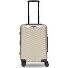  Essentials 18 4 roulettes Trolley de cabine 55 cm avec soufflet d'extension Modéle metallic-greige shiny