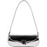  Ikon Sac à bandoulière Cuir véritable 24 cm Modéle silver