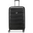  Meteor 4 roues Valise cabine L 78 cm avec soufflet d'extension Modéle deep black