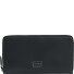  Image Leather Porte-monnaie Protection RFID Cuir véritable 18.5 cm Modéle black
