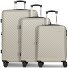  Paradise 2.0 4 roues Set de valises 3 pièces avec soufflet d'extension Modéle eggshell
