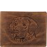  Vintage Porte-monnaie Cuir 12 cm Modéle dog