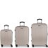 Mercury 4 roulettes Set de valises 3 pièces Modéle champagne