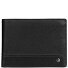  Due Porte-monnaie Protection RFID Cuir 12.5 cm Modéle schwarz